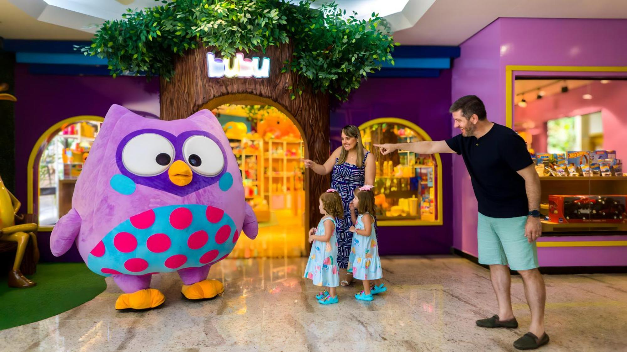 Blue Tree Thermas De Lins Resort Zewnętrze zdjęcie The Owl mascot