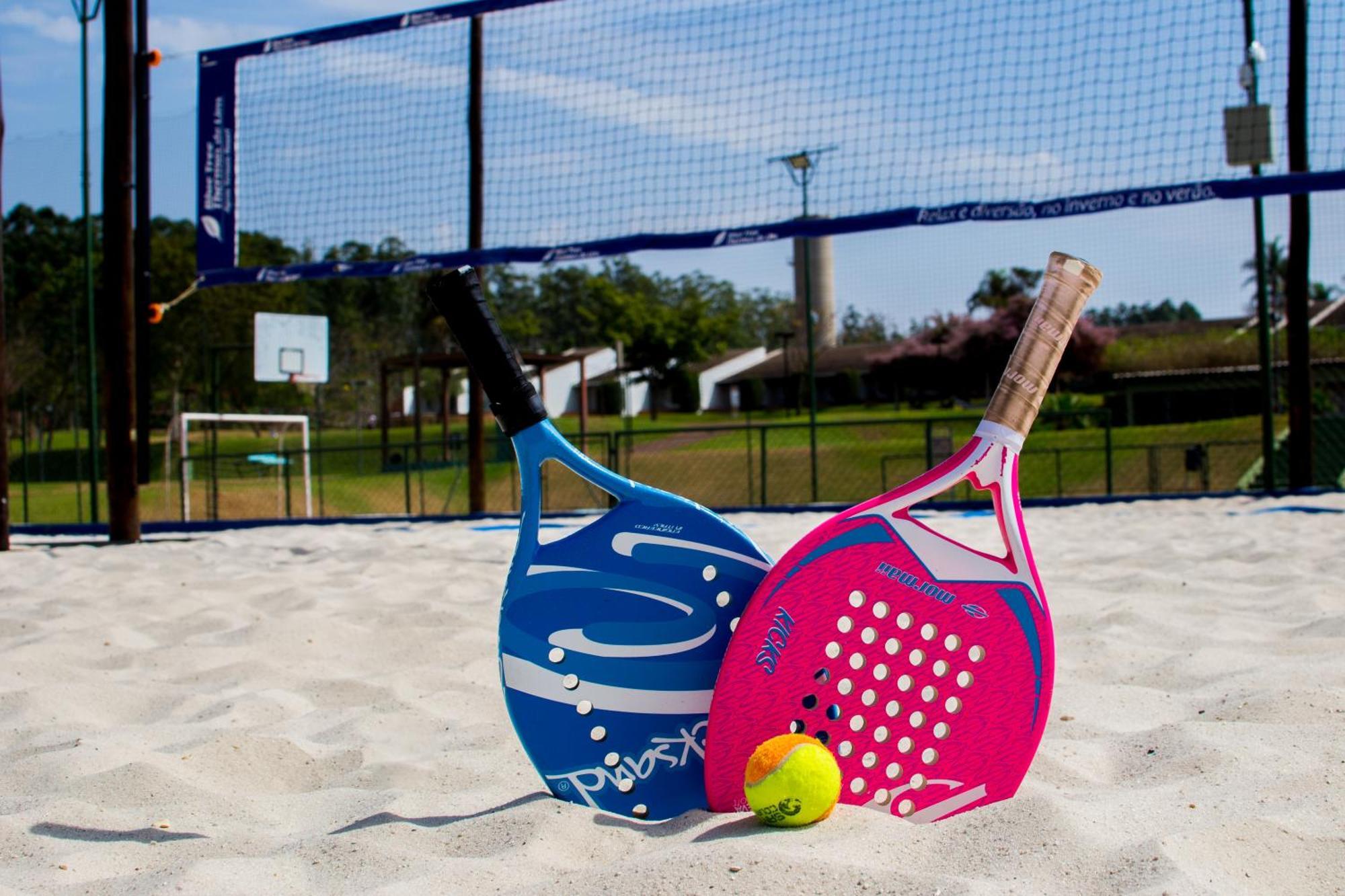Blue Tree Thermas De Lins Resort Zewnętrze zdjęcie Beach tennis rackets